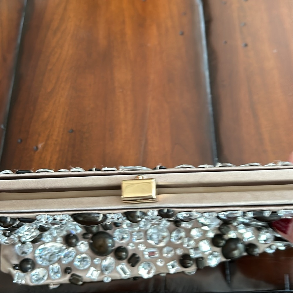 JCrew Collection Rhinestone Evening Clutch - Picture 3 of 7
